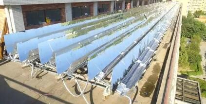 太陽能高效集中供熱和發電系統(圖1) 太陽能高效集中供熱和發電系統