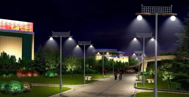 解說太陽能路燈如何控制照明的時(shí)間?(圖1) 太陽能路燈發(fā)電系統(tǒng)